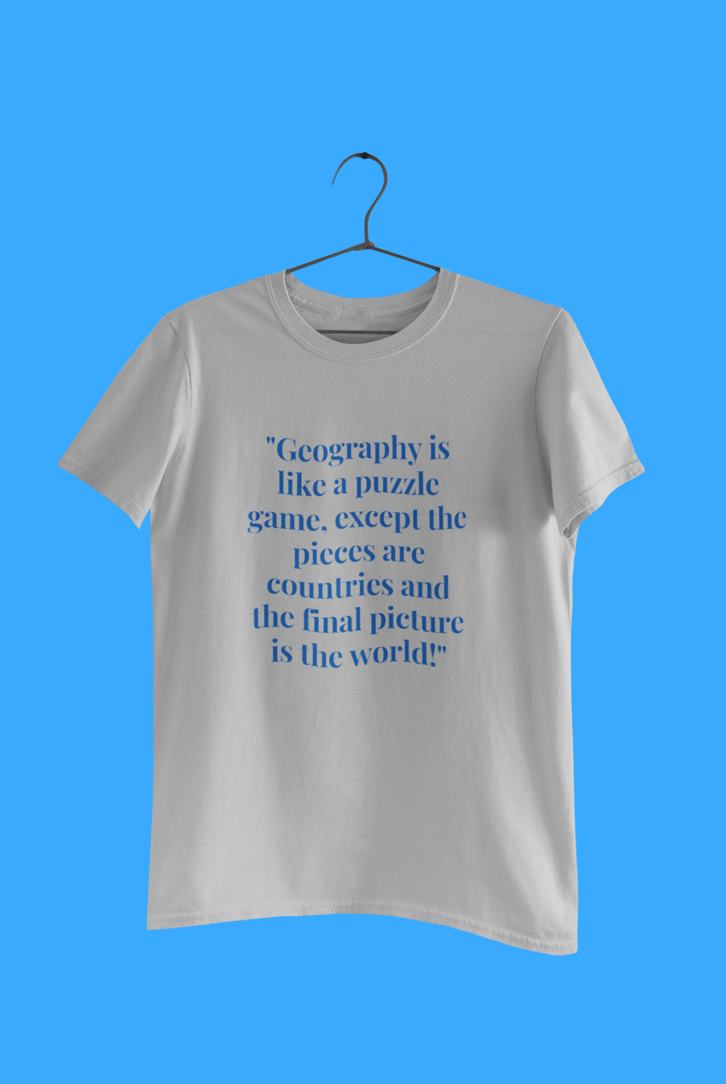 GEOGRAPHY LIKE A PUZZLE T SHIRT