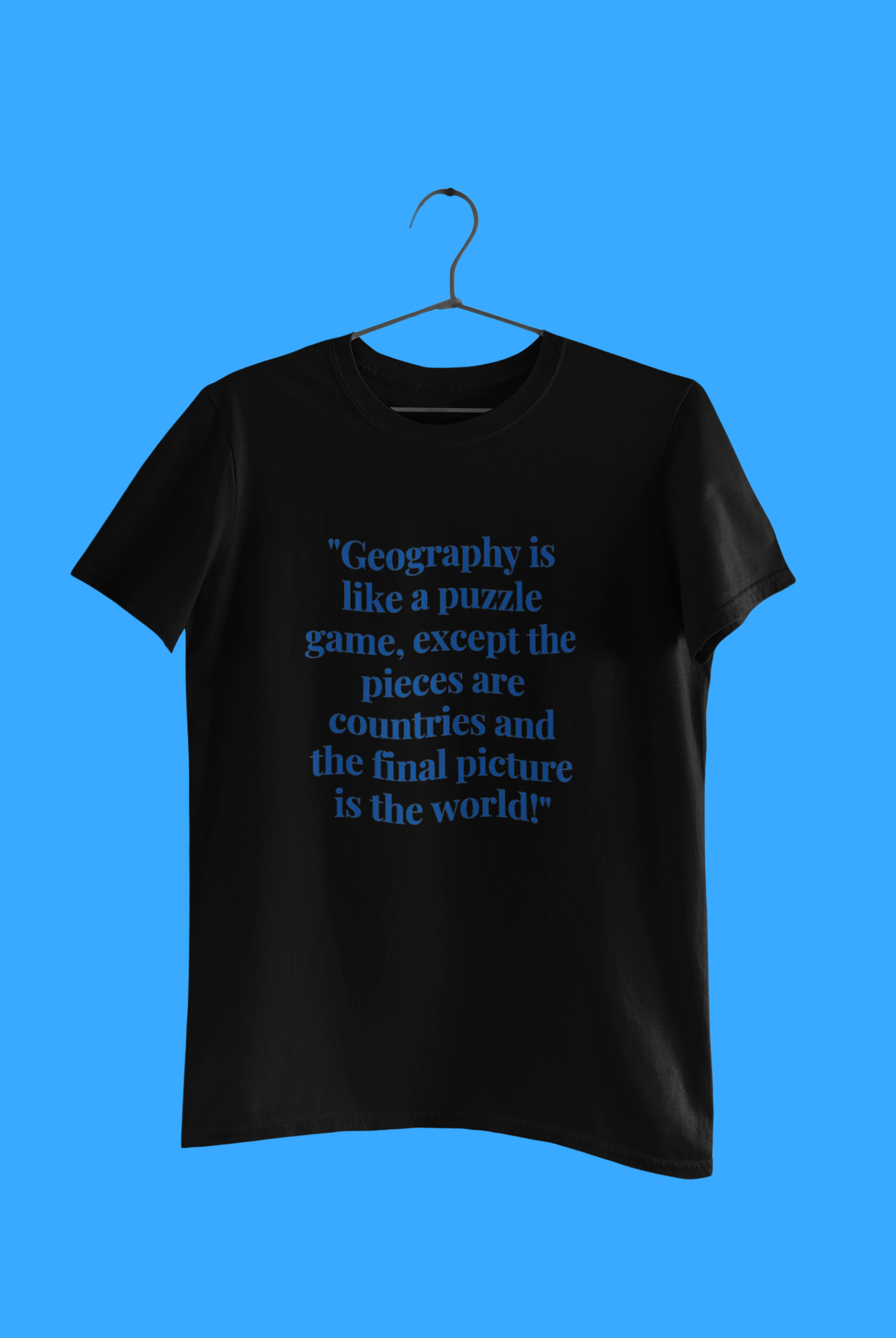 GEOGRAPHY LIKE A PUZZLE T SHIRT