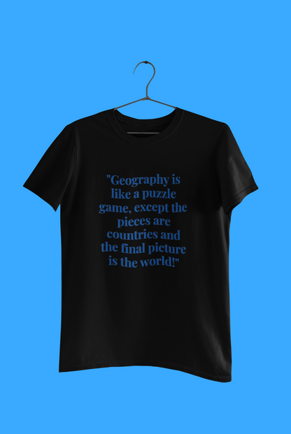 GEOGRAPHY LIKE A PUZZLE T SHIRT