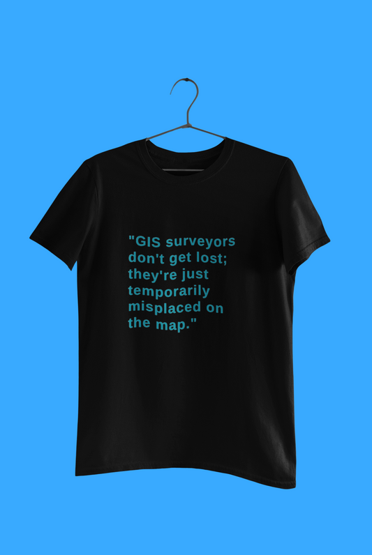 GIS ON THE MAP T-SHIRT